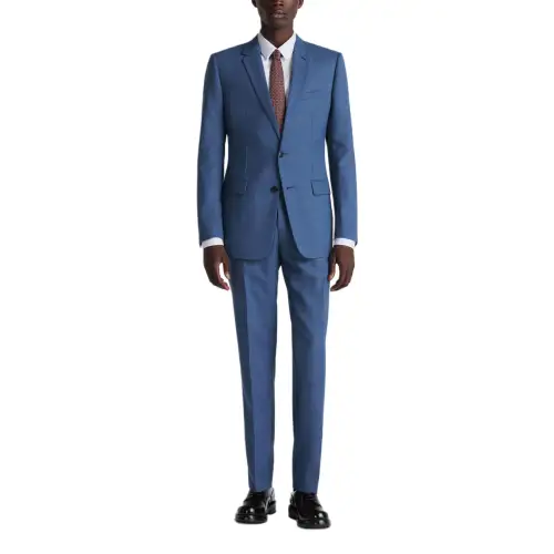 DIOR Business Suits Men's Blue Moderate