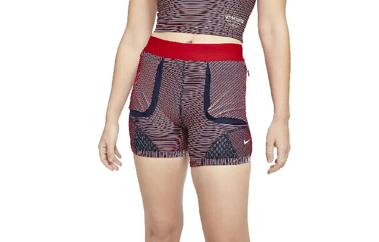 Nike Casual Shorts Women's Red Moderate