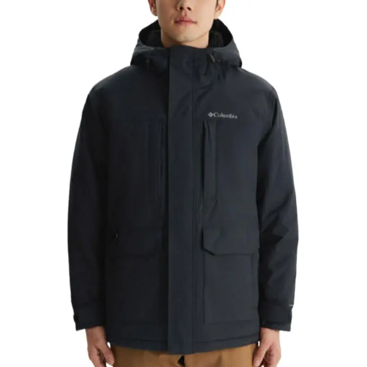 Columbia Landroamer Hiking Waterproof Windbreaker Jacket Men's Black