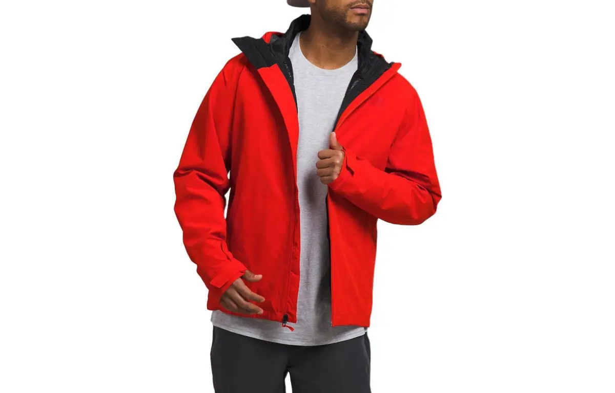 THE NORTH FACE Jackets & Coats Men's Fire Red/Black