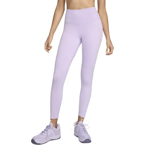 Nike Women's High Waisted 7/8 Leggings Casual Pants Women's Lilac Flower