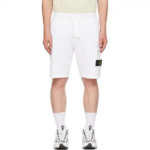 STONE ISLAND Casual Shorts Men's White