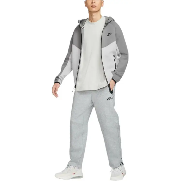 Nike Tech Knitted Sweatpants Men's Gray