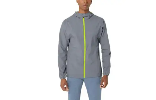 Asics Waterproof Jacket Jackets & Coats Men's Slate