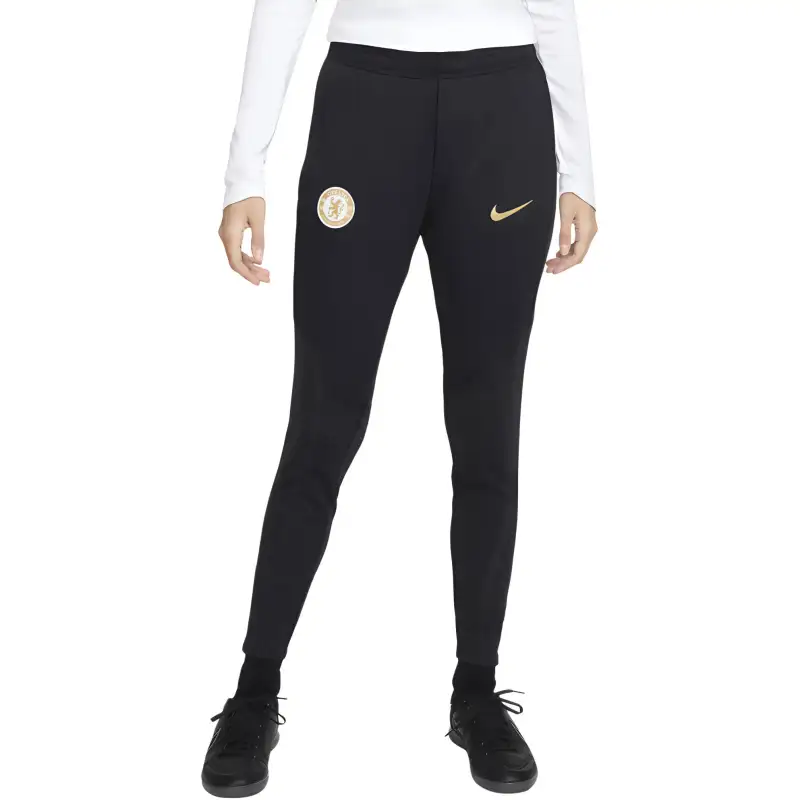 Nike x FIT Dri Knit Football Pants Knitted Sweatpants Women's Black
