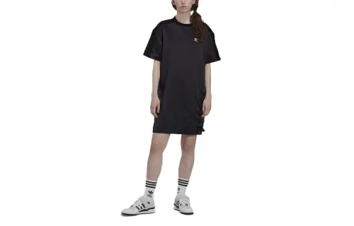 Adidas Originals Short Sleeved Dress Women's Black