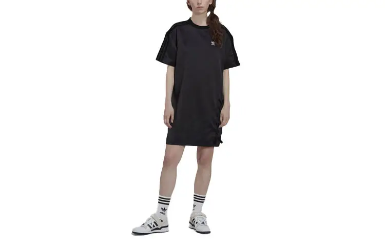 Adidas Originals Short Sleeved Dress Women's Black
