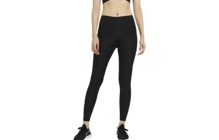 Nike Leggings Women's Black Moderate Cuffed Pants