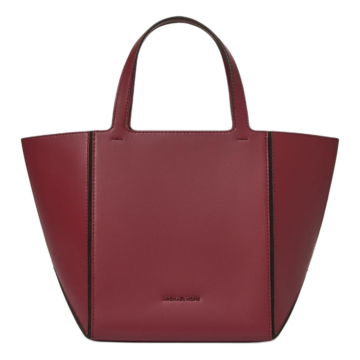 Женская сумка MICHAEL KORS Jordi (бордовая)