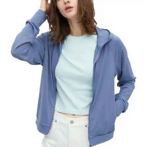 UNIQLO Sun Protection Clothing Women's Royal Blue
