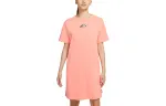 Nike Sportswear Short Sleeved Dress Women's Ecstatic Dark Red
