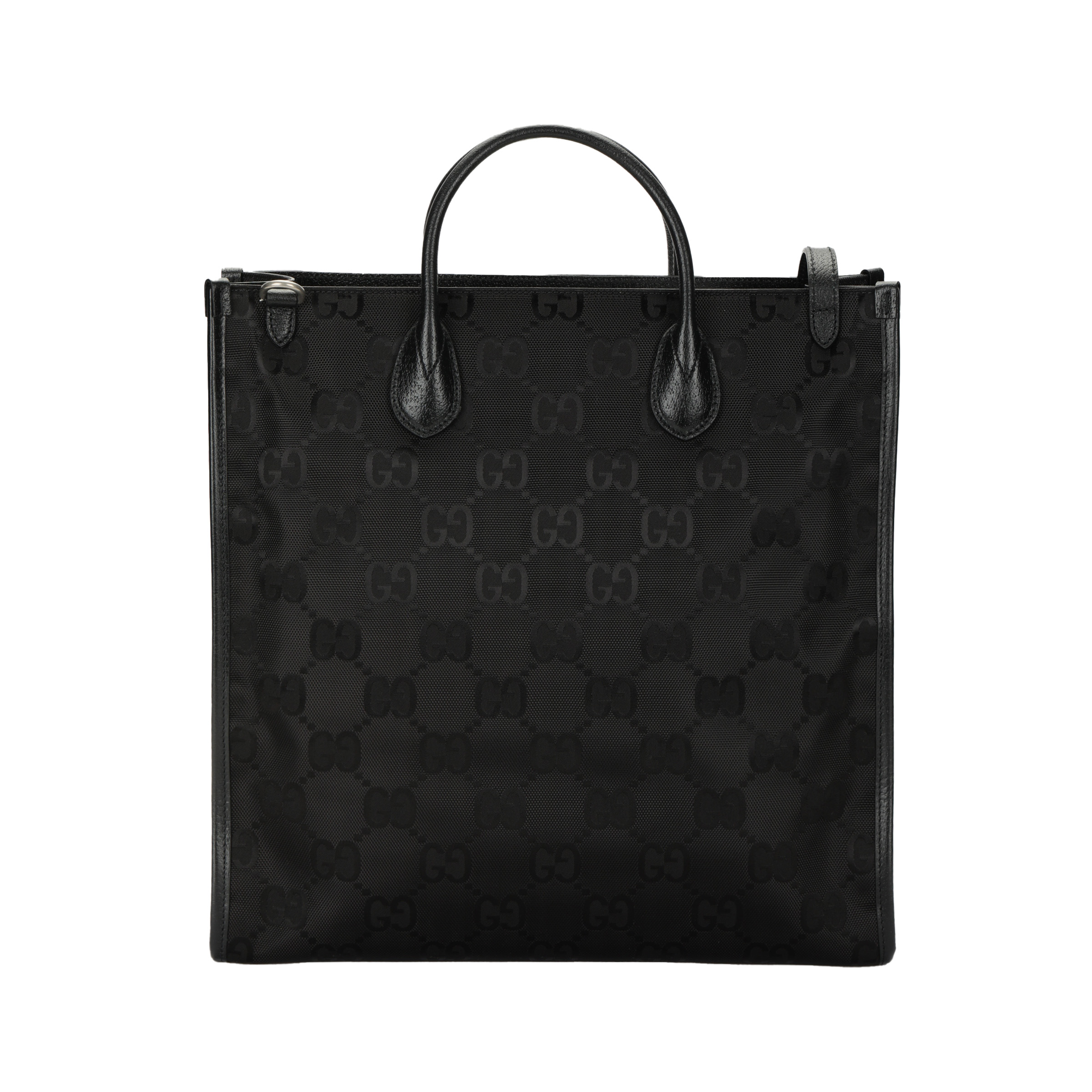 Мужская сумка Gucci Off The Grid Logo Tote (черная) — фото 3