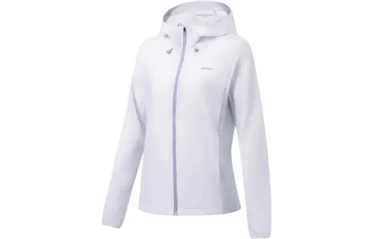 Li Ning Running Collection Trench Coat Women's Daytime Down Blue