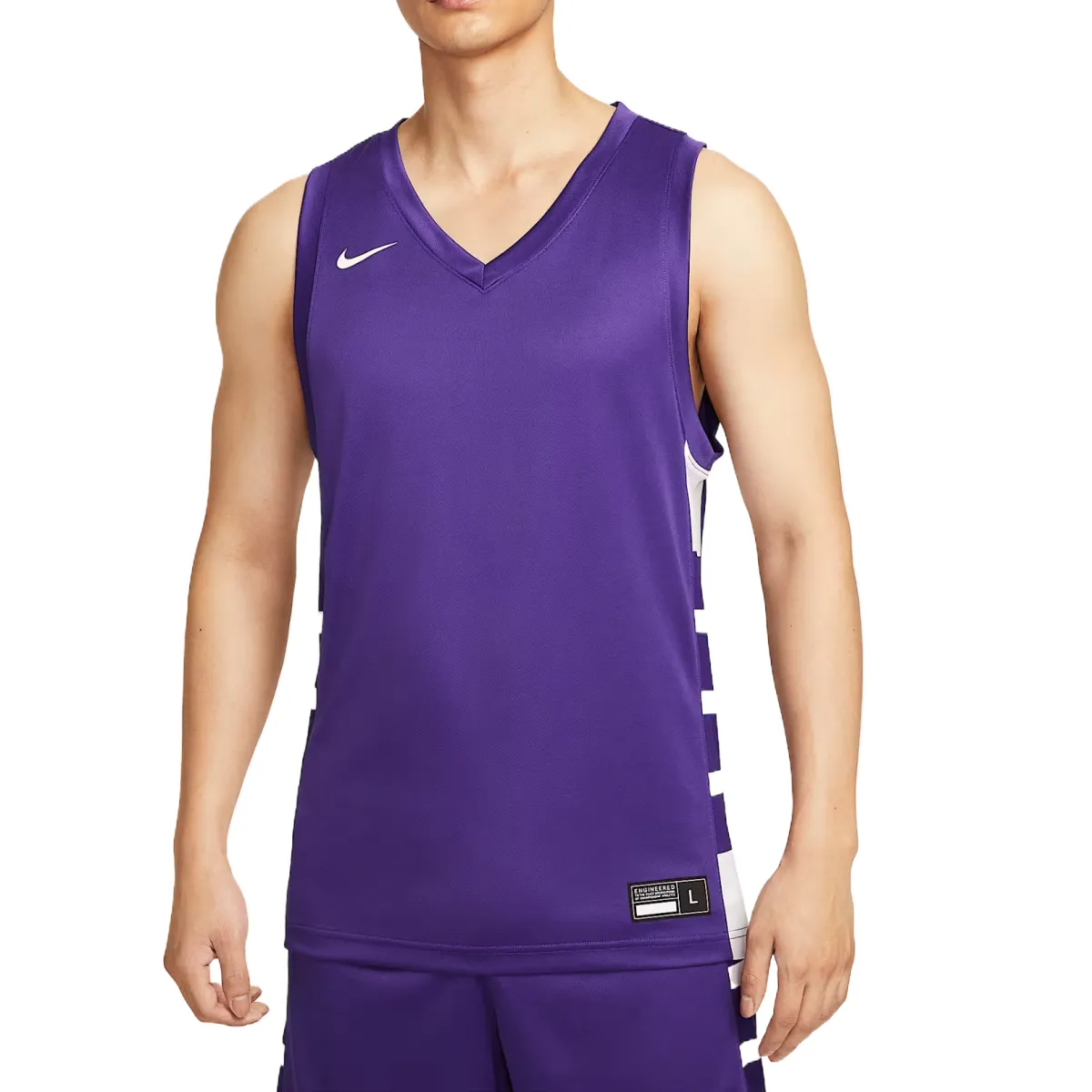 Nike Dri Fit ElitePower Basketball Jersey Men's Team Purple