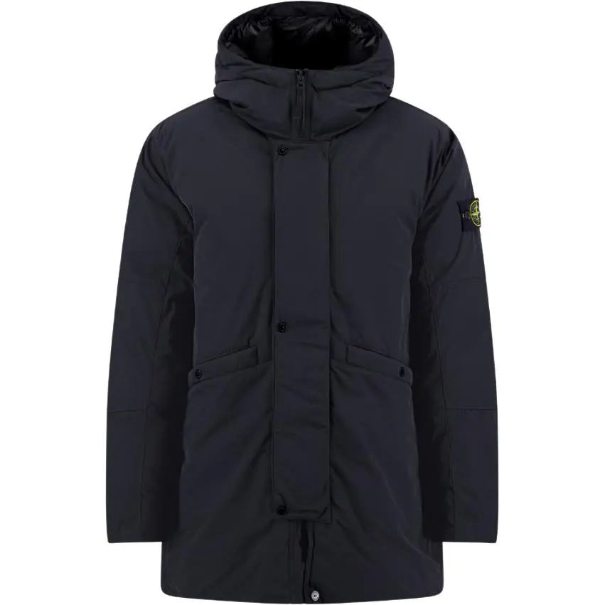 STONE ISLAND Jackets & Coats Men's Black