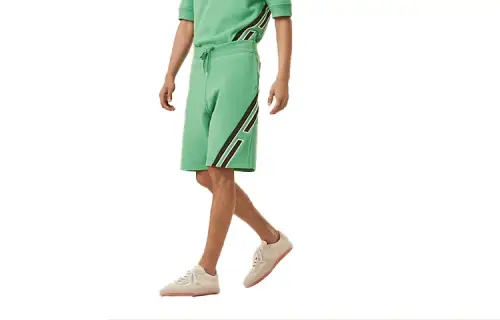 HERMES Casual Shorts Men's Green Moderate