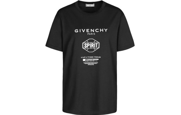 Женская футболка Givenchy (черный)