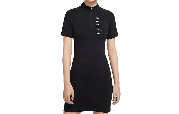 Nike Short Sleeved Dress Women's Black