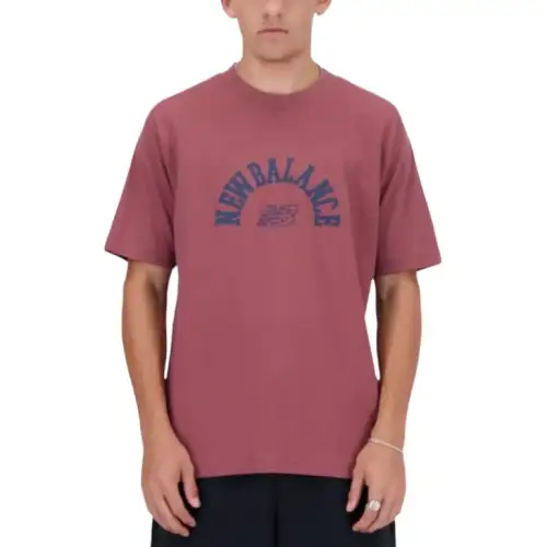 New Balance T Shirt Men's Burgundy