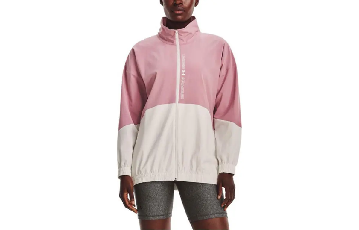 Under Armour Jackets Women's Pink Stand Collar Moderate Other