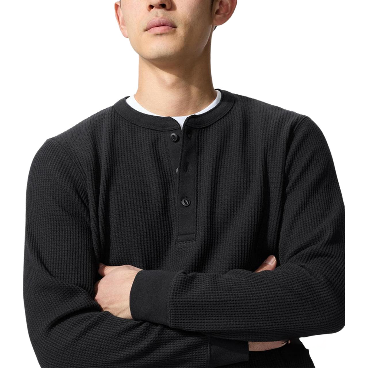 Лонгслив UNIQLO (черный)