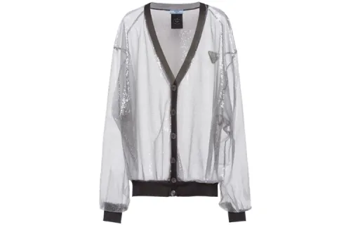 PRADA FW21 Jackets & Coats Women's Silver