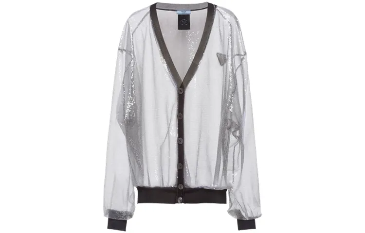 PRADA FW21 Jackets & Coats Women's Silver