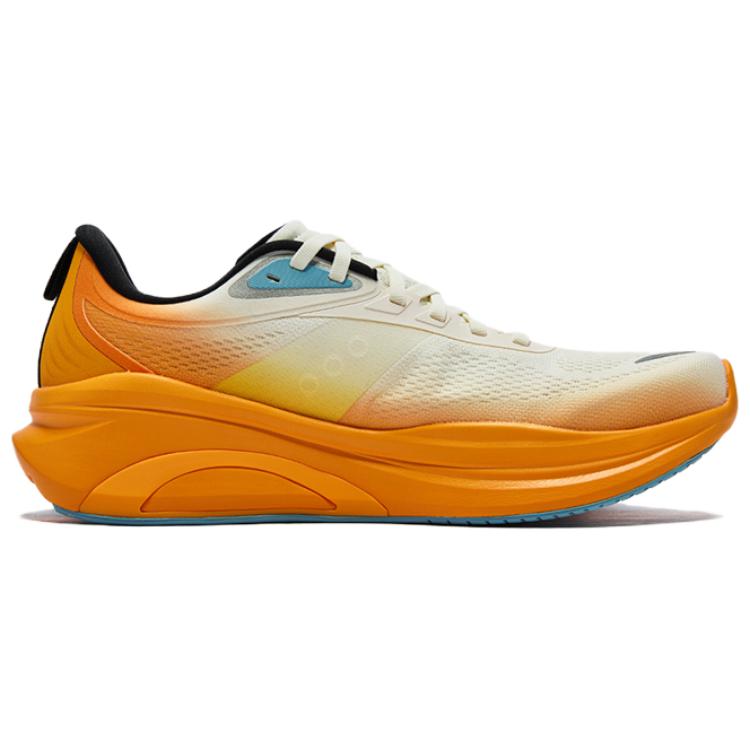 Saucony VESSEL Vite 2 Cushioning Low top Running Shoes Unisex Beige Orange