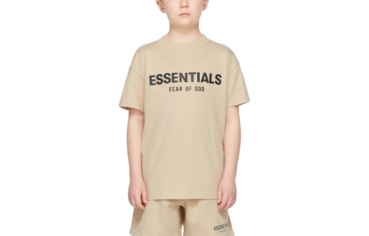 Мужская футболка Fear of God Essentials (каки-то)