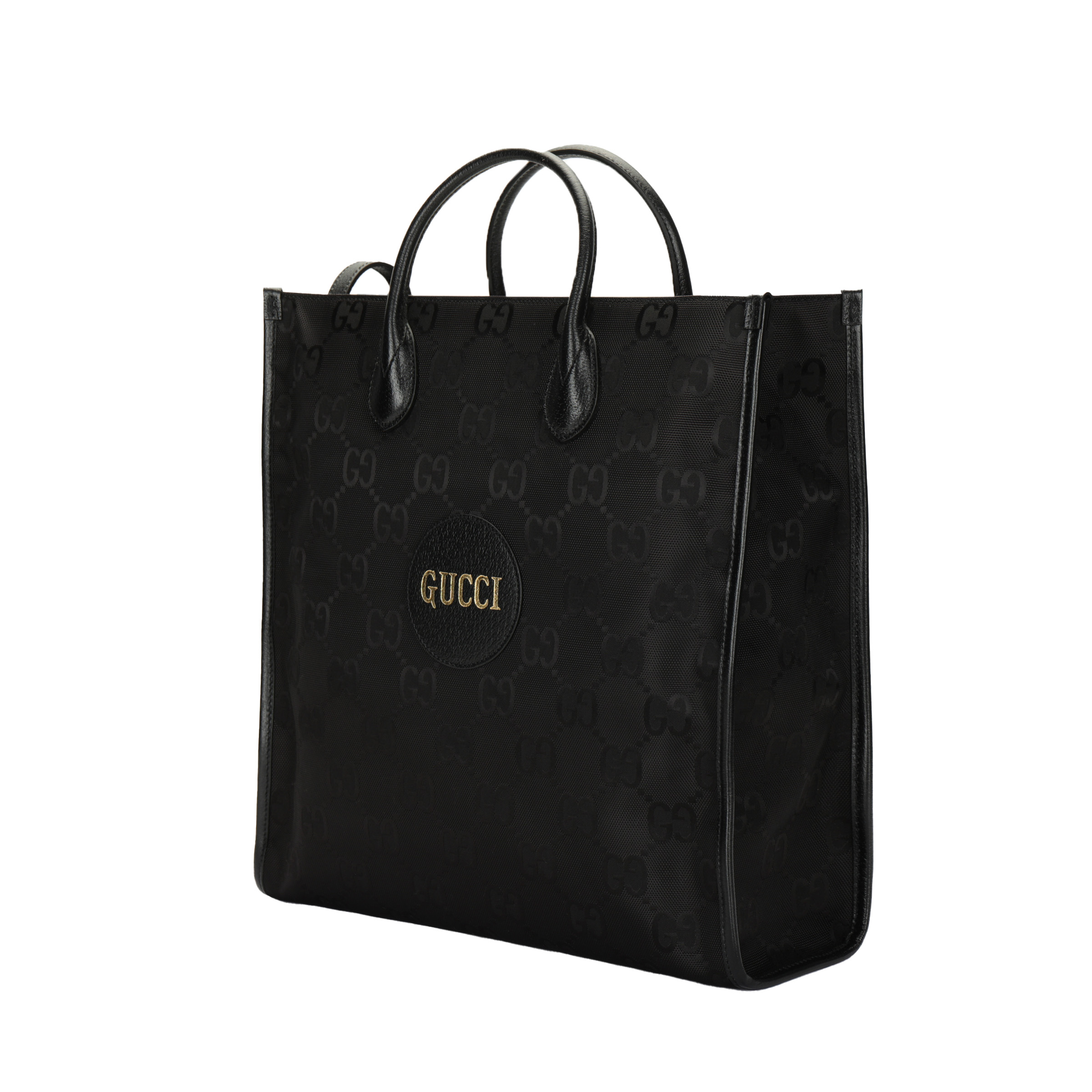 Мужская сумка Gucci Off The Grid Logo Tote (черная) — фото 2