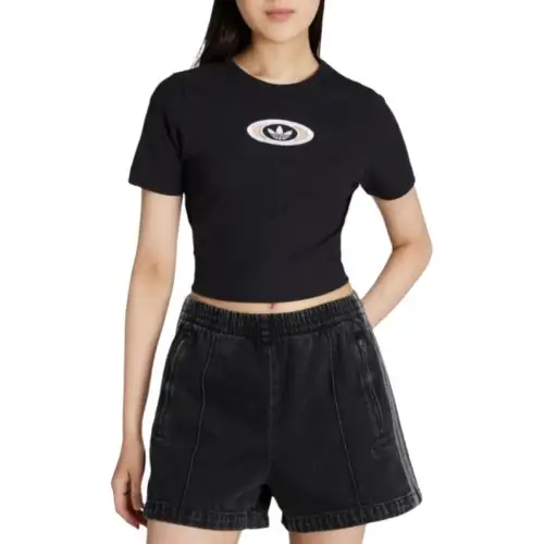 Adidas Originals Campus 2000 Back Cut Out Rib T-Shirt