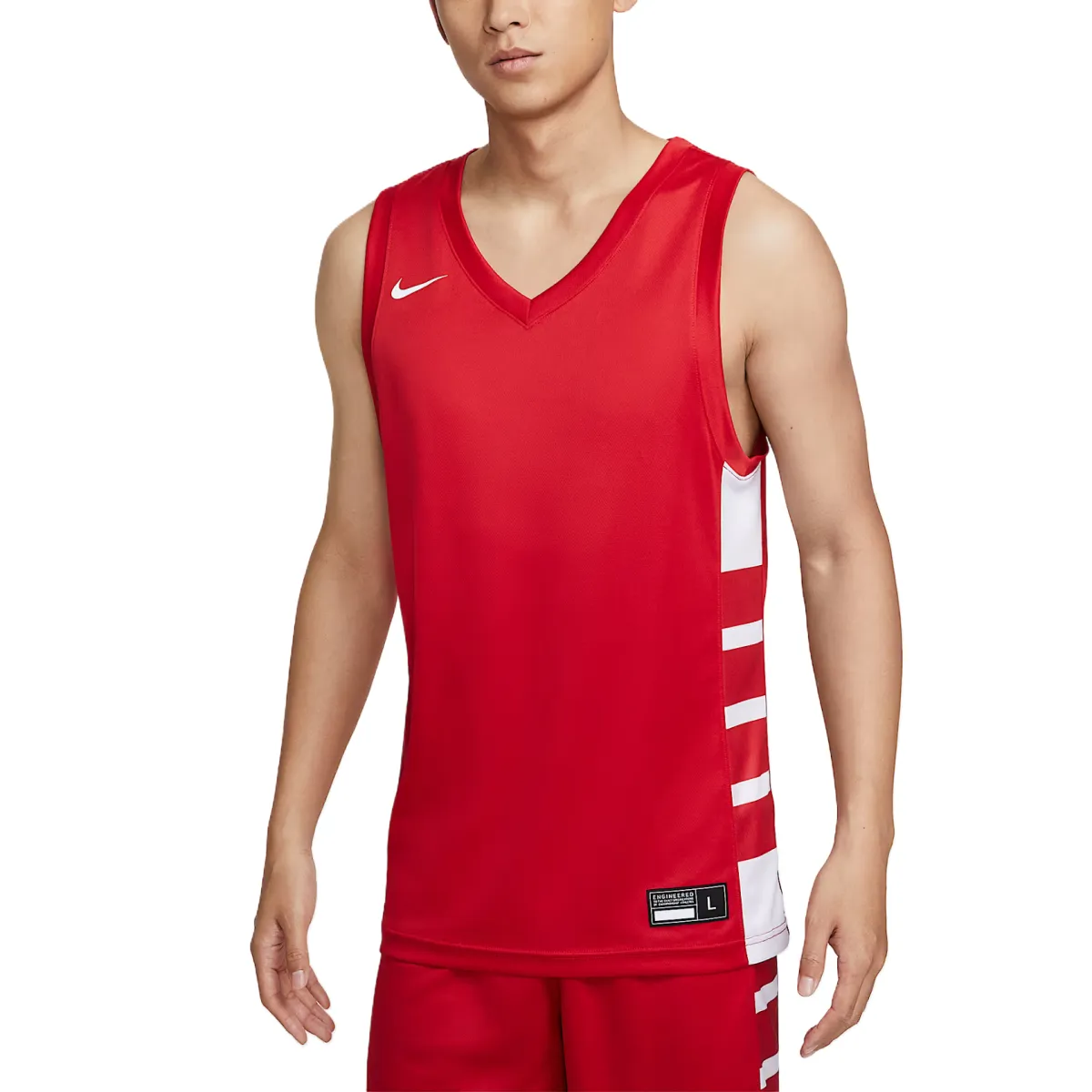 Nike Dri Fit ElitePower Basketball Jersey Men's Team Scarlet