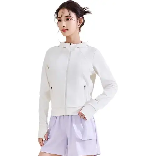 Anta Jackets & Coats Women's Ivory White