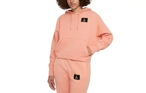 Jordan Sweatshirt Women's Apricot Yellow Pink
