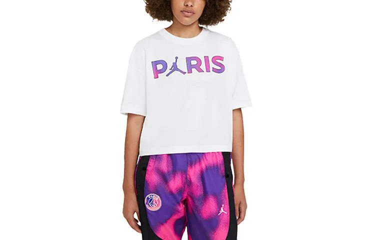 Jordan Paris Saint Germain T Shirt Women's White