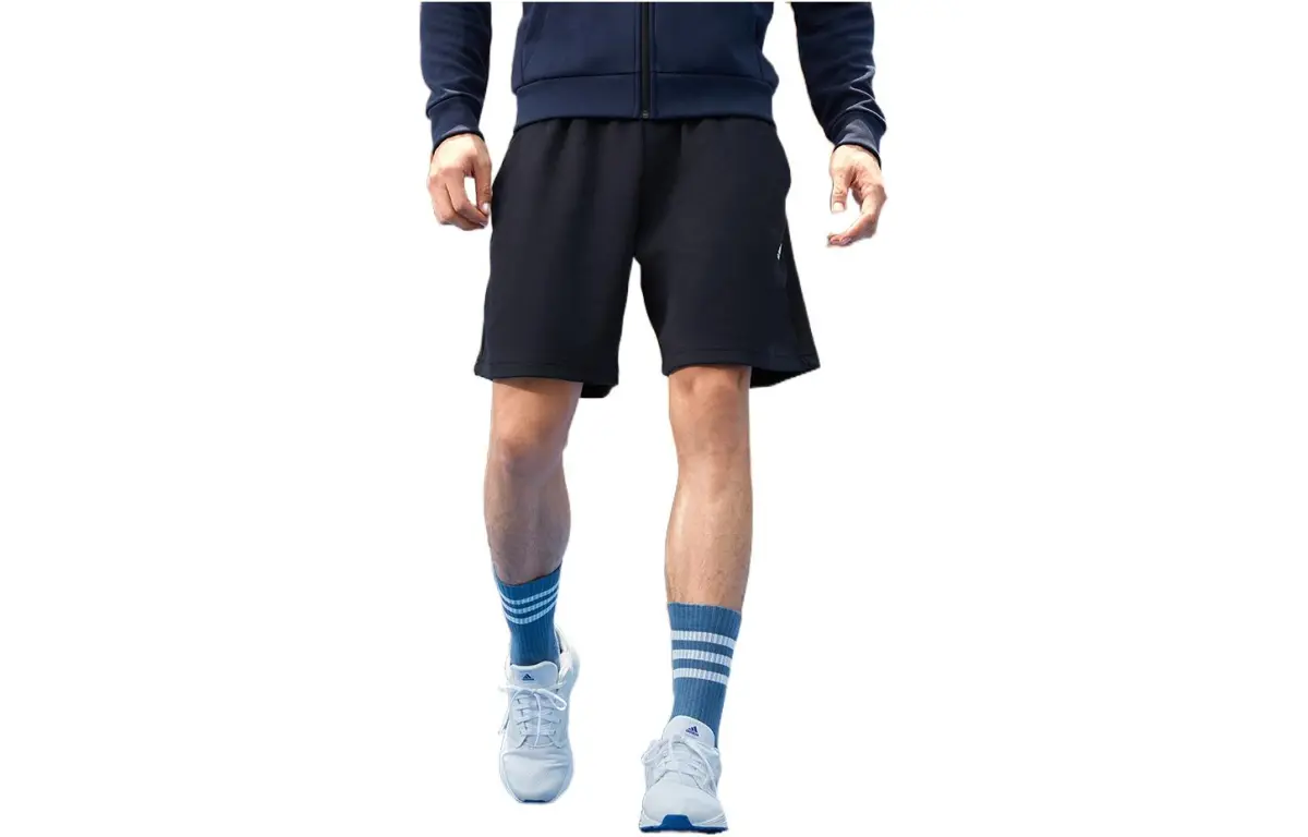 Adidas Casual Shorts Men's Black Moderate