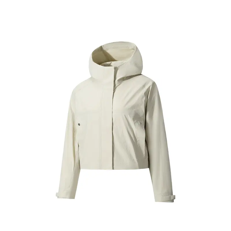 ANTA Jackets Women's Jet Black Calibration Hooded Moderate Other