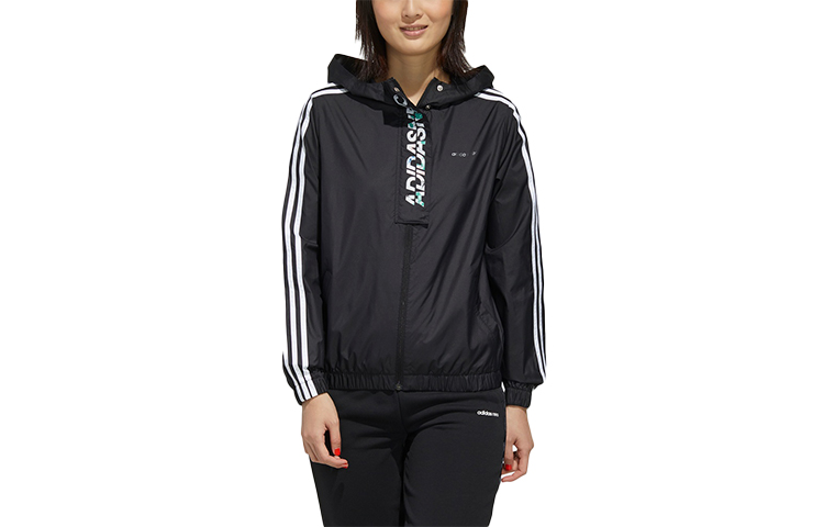 Женская куртка adidas neo (черная)