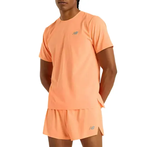 New Balance Race Day T Shirt Men's Orange