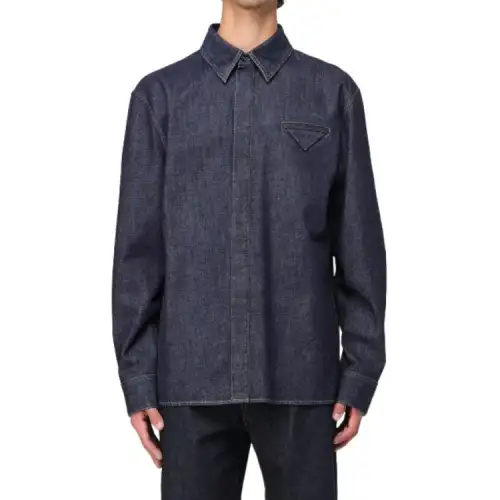 Bottega Veneta SS25 Shirt Men's Purple