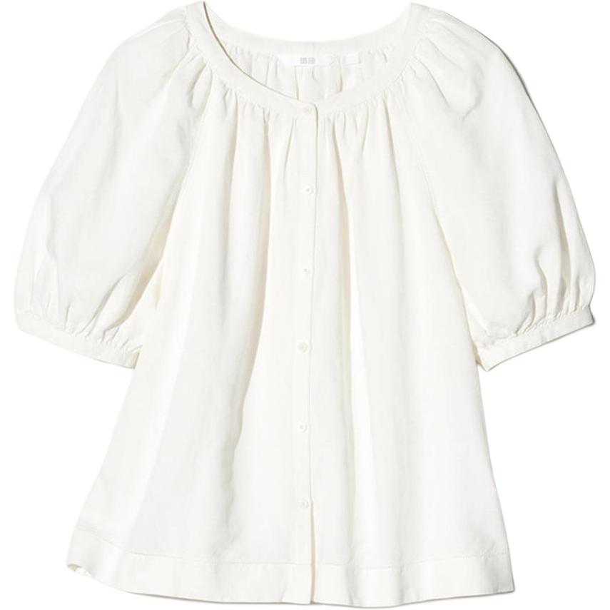 Женская рубашка UNIQLO (белая)