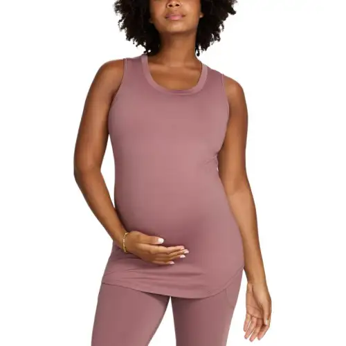 Nike Tank Top Women's Smokey Mauve Red