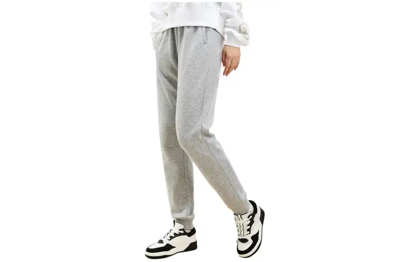 Anta Variety Training Collection Sports Pants Women's Gray Heather Gray