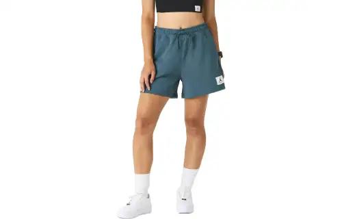 Jordan Casual Shorts Women's Gray Green Moderate