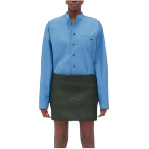 Bottega Veneta FW22 Shirt Women's Blue
