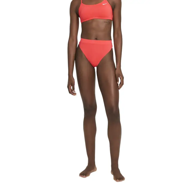 Nike Women's High Waisted Swimming Bottoms Swimming Shorts Women's Bright Red