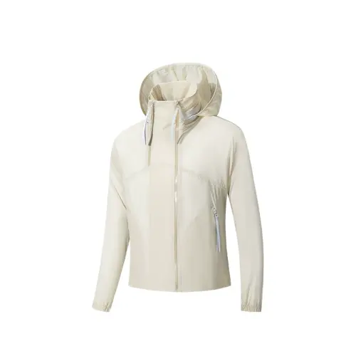ANTA Jackets Women's Jet Black Calibration Hooded Thin Other