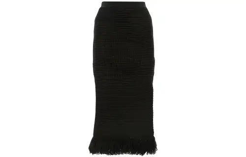 Bottega Veneta Knitted Midi Skirt