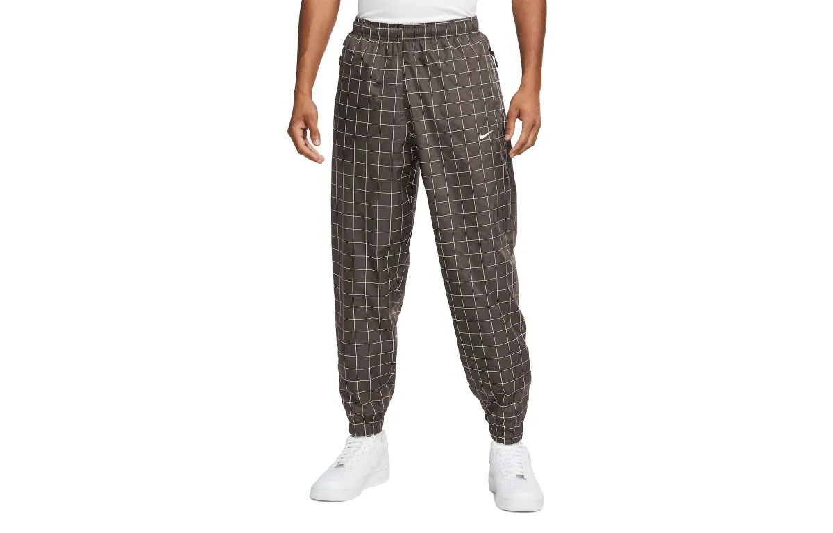Nike Knitted Sweatpants Men's Olive Gray