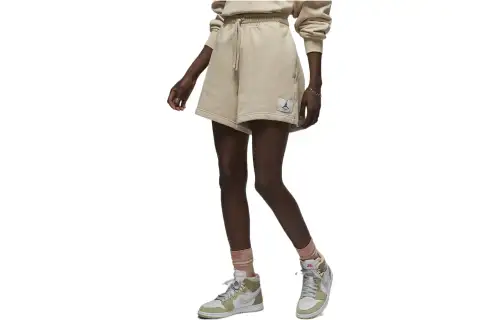 Jordan ESSENTIALS Casual Shorts Women's Light Yellow Moderate